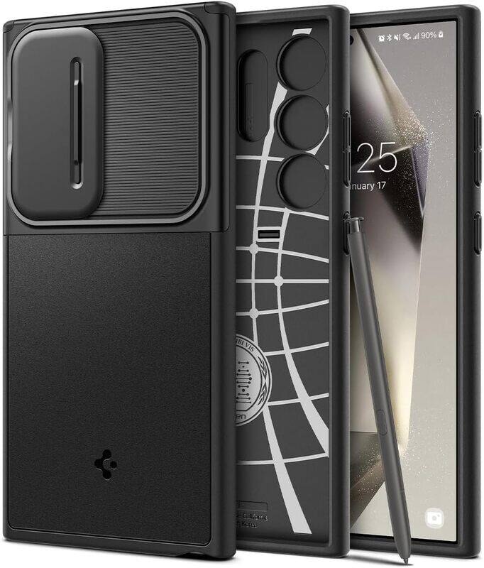 

Spigen Samsung Galaxy S24 ULTRA case cover Optik Armor - Black