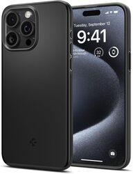 Spigen Thin Fit for iPhone 15 Pro case cover - Black