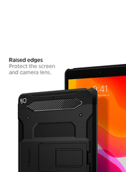 Spigen Apple iPad Tough Armor Tablet Case Cover, with Kickstand, Black