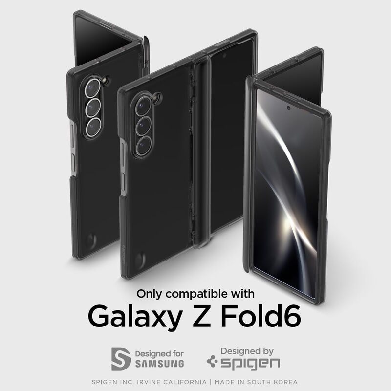 Spigen Ultra Hybrid Pro for Samsung Galaxy Z Fold 6 case cover (2024)- Frost Gray