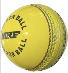 MRF Indoor Cricket Ball - Yellow