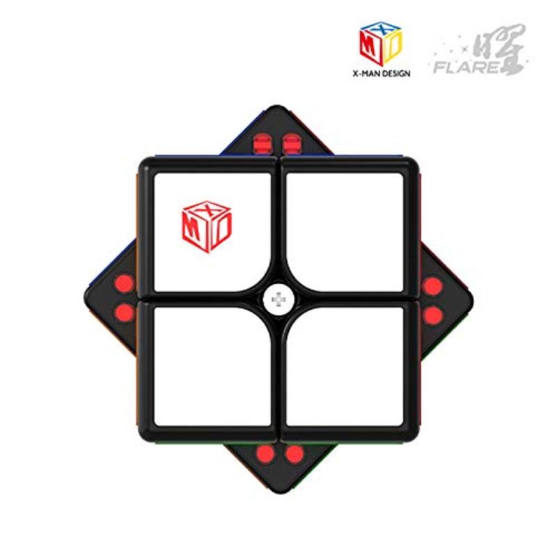Qiyi X-Man Flare 2x2 XMD Magnetic Speedcube Stickered Cube