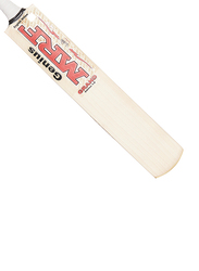 MRF EW Genius Grand Edition 1.0 Cricket Bat, Beige/Red