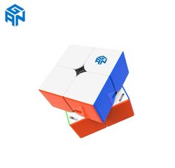 GAN Advance Magnetic package includes GAN 251 M Pro 2x2 Magnetic Speedcube & GAN 356 M Standard Magnetic Speedcube (with extra GES)