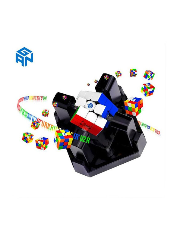 Gan Robot & Gan 356 I 3 Stickerless Speed Cube Set, Ages 3+, Multicolour