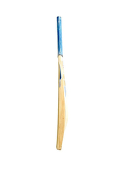 SS Size-5 Core Range Custom English Willow Cricket Bat, Beige/Blue