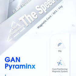 GAN Pyraminx - Enhanced Core Positioning Edition Magnetic Speedcube Stickerles