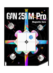 Gan 251 M Pro 2 x 2 Magnetic Speed Cube, Multicolour