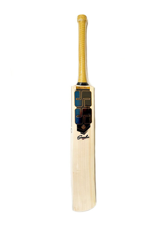 

SS Ton Core Range GG Smacker Players English Willow Cricket Bat, Beige/Yellow