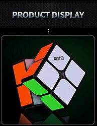 Qiyi MS 2X2 Magnetic Speedcube Stickered Cube