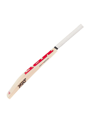 MRF EW Legend VK 18 1.0 Cricket Bat, Beige/Red