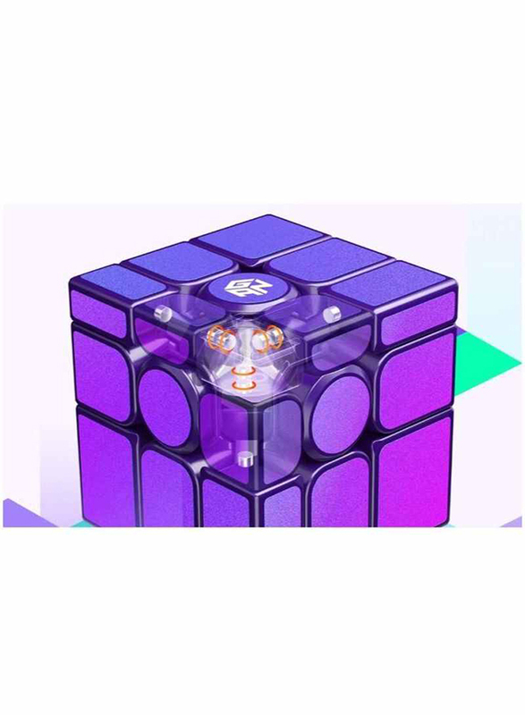 Gan Mirror M Magnetic Alien Cube, Purple