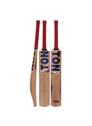 SS Size-4 Ton Range Reserve Edition Kashmir Willow Cricket Bat, Beige/Red