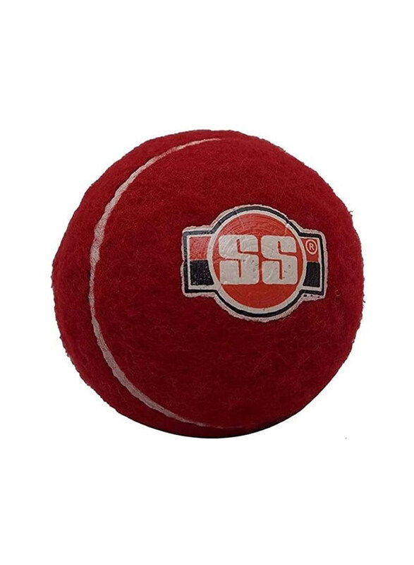 SS Soft Pro Tennis Cricket Ball, Red