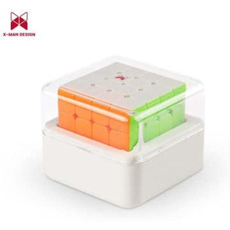 Qiyi X-Man Ambition XMD 4X4 Magnetic Speedcube Stickerless Cube