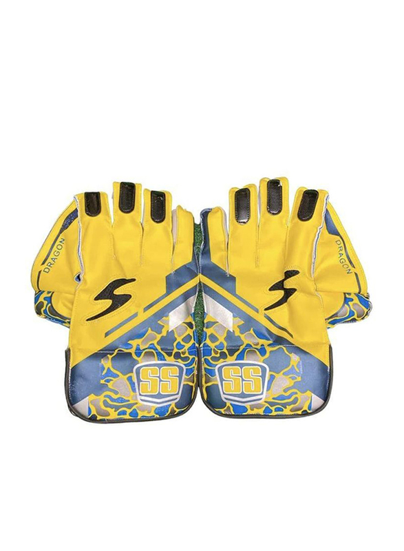 SS Dragon Wicket Keeping Gloves, Multicolour