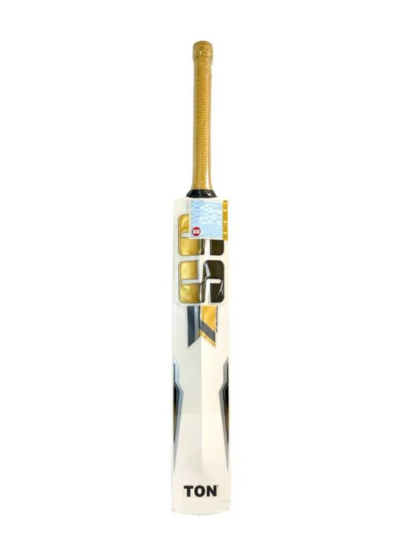 SS Size-6 Core Range Magnum English Willow Cricket Bat, Beige/Brown