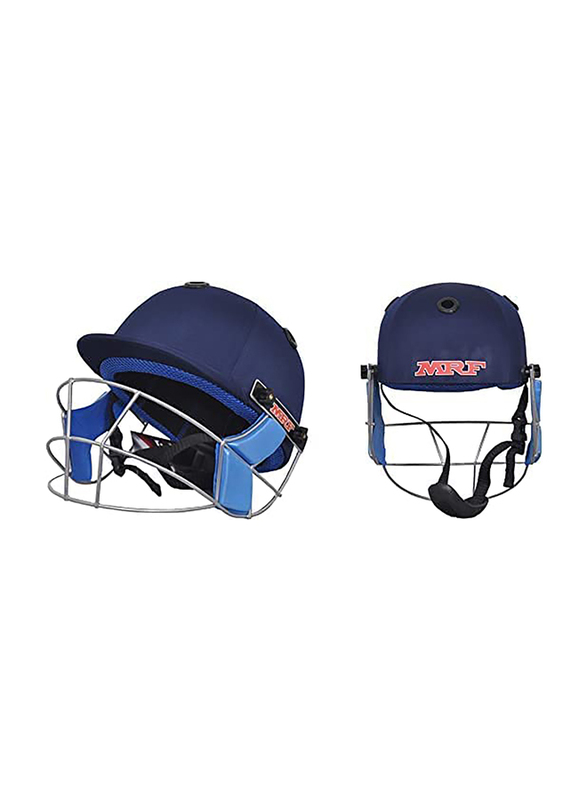 MRF Prodigy Cricket Helmet, Medium, Blue