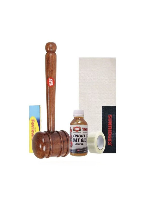 SS Maximus Bat Care Kit with Mallet, Multicolour