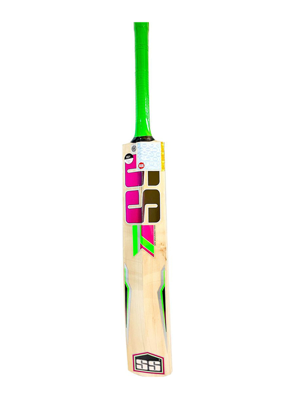 SS Core Range Josh Kashmir Willow Short Hand Cricket Bat, Multicolour