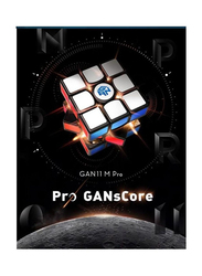 Gan 11 M Pro Primary 3 x 3 Stickerless Lightweight Magnetic Speed Cube, Ages 3+, Multicolour
