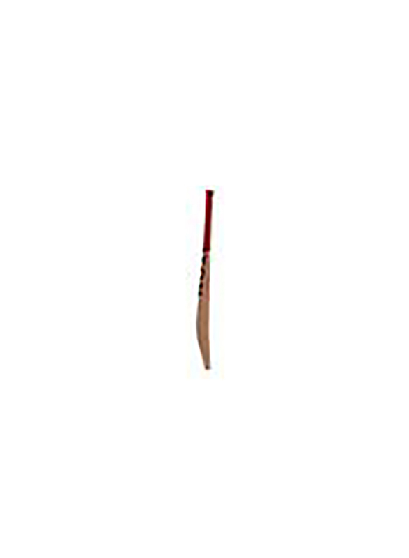 SS Ton Range Maximus Kashmir Willow Short Hand Cricket Bat, Beige/Red