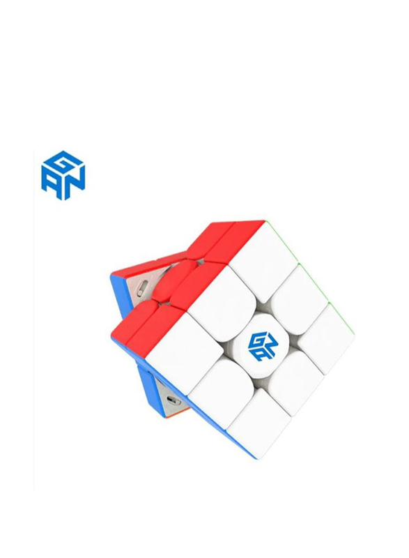 Gan 11 M Pro Primary 3 x 3 Stickerless Lightweight Magnetic Speed Cube, Ages 3+, Multicolour