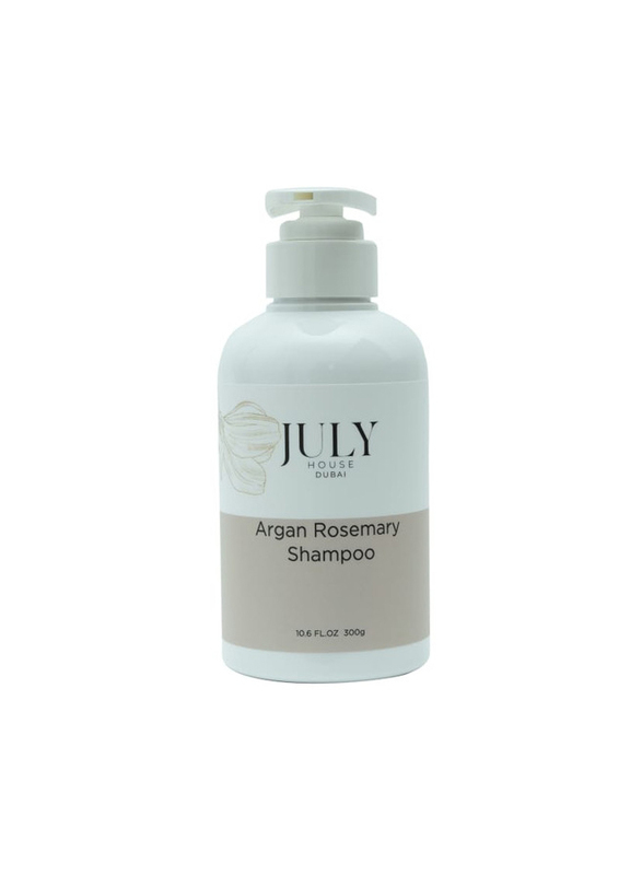 July House Argan Rosemary Shampoo for All Hair Types, 300gm