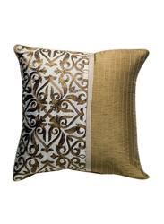 OraOnline Augusta Off White Decorative Cushion/Pillow, 40x40 cm