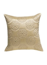 OraOnline Noah Beige Decorative Cushion/Pillow, 40x40 cm