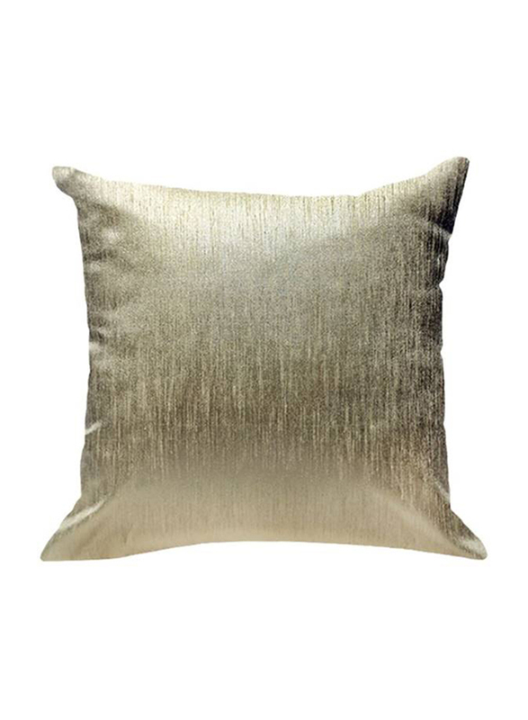 OraOnline Plain Off White Decorative Cushion/Pillow, 40x40 cm