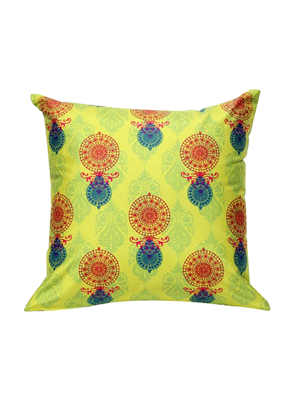OraOnline No. 16 Multicolor Decorative Cushion/Pillow, 40x40 cm
