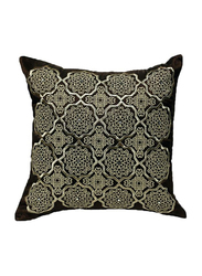 OraOnline Alizia Brown Decorative Cushion/Pillow, 40x40 cm