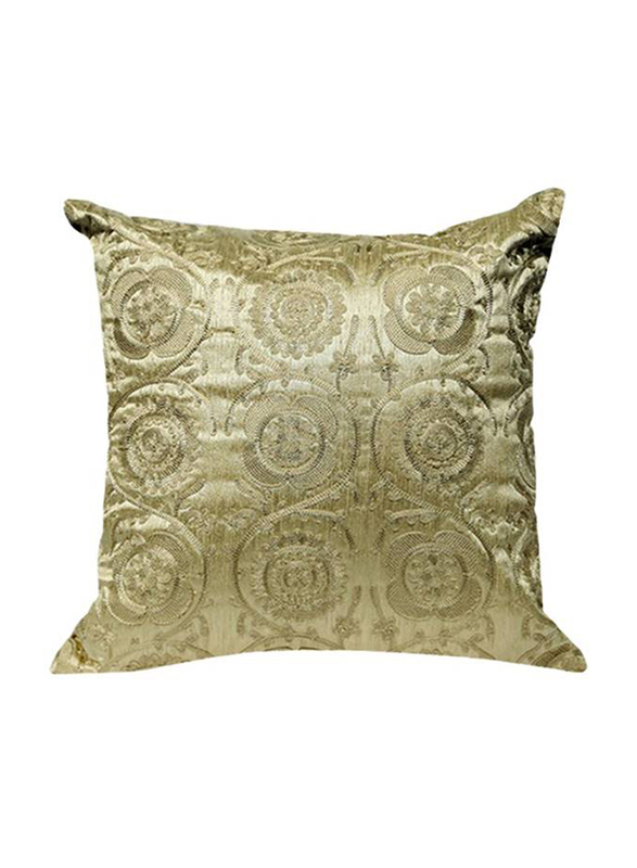OraOnline Mia Beige Decorative Cushion/Pillow, 40x40 cm