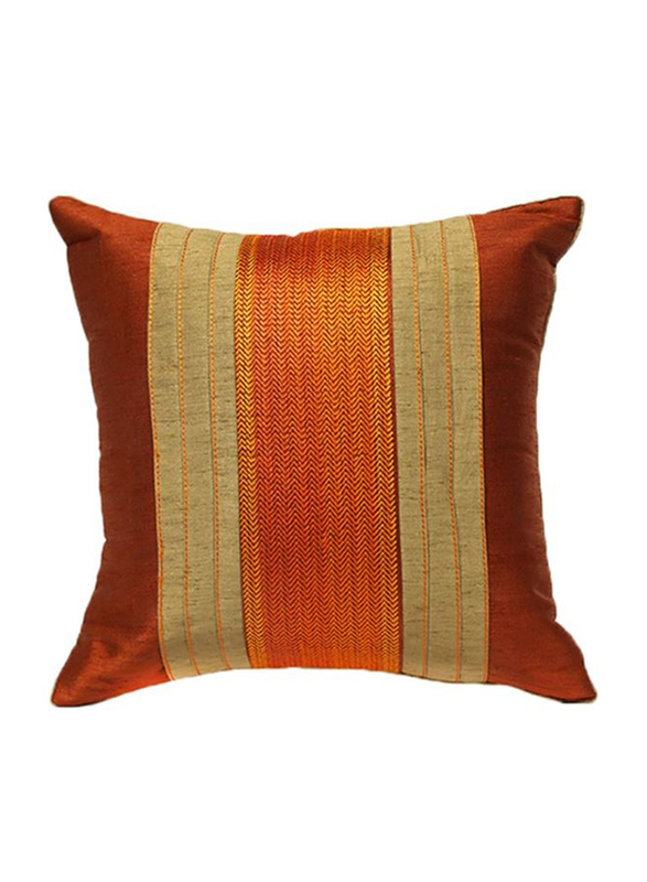 OraOnline Agatha Rust Decorative Cushion/Pillow, 40x40 cm