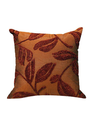 OraOnline Amondi Orange/Rust Decorative Cushion/Pillow, 40x40 cm