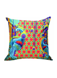 OraOnline No. 3 Multicolor Decorative Cushion/Pillow, 40x40 cm