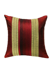 OraOnline Agatha Maroon Decorative Cushion/Pillow, 40x40 cm