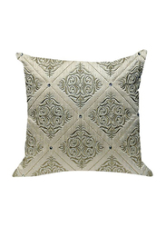 OraOnline Florenza Off White Decorative Cushion/Pillow, 40x40 cm
