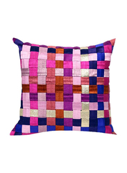 OraOnline Matrix SQ Purple/Pink Decorative Cushion/Pillow, 40x40 cm