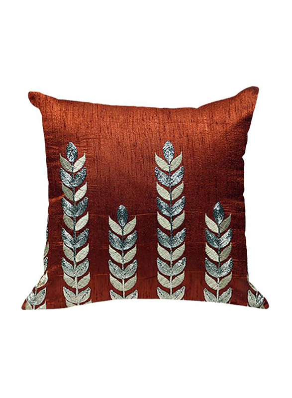 OraOnline Amelia Rust Decorative Cushion/Pillow, 40x40 cm