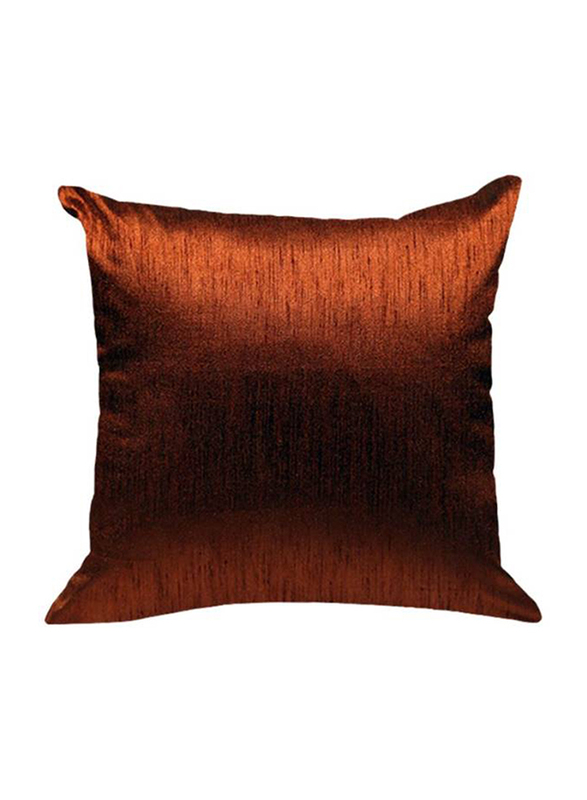 OraOnline Plain Rust Decorative Cushion/Pillow, 40x40 cm