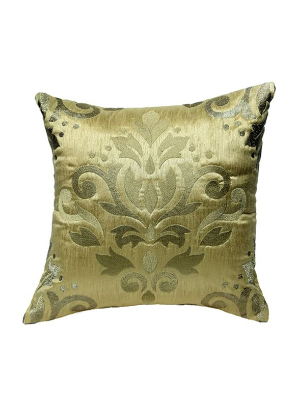 OraOnline Celia Beige Decorative Cushion/Pillow, 40x40 cm