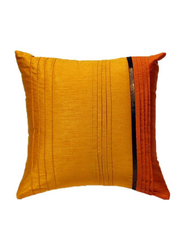 آورا اونلاين ميلانو وسادة للزينة لون اصفر/برتقالي, 40x40 سم