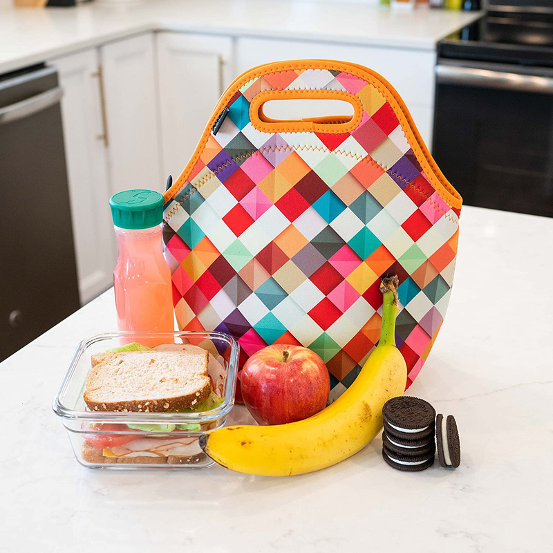 Art of Lunch Insulated Neoprene Lunch Bag, Multicolour