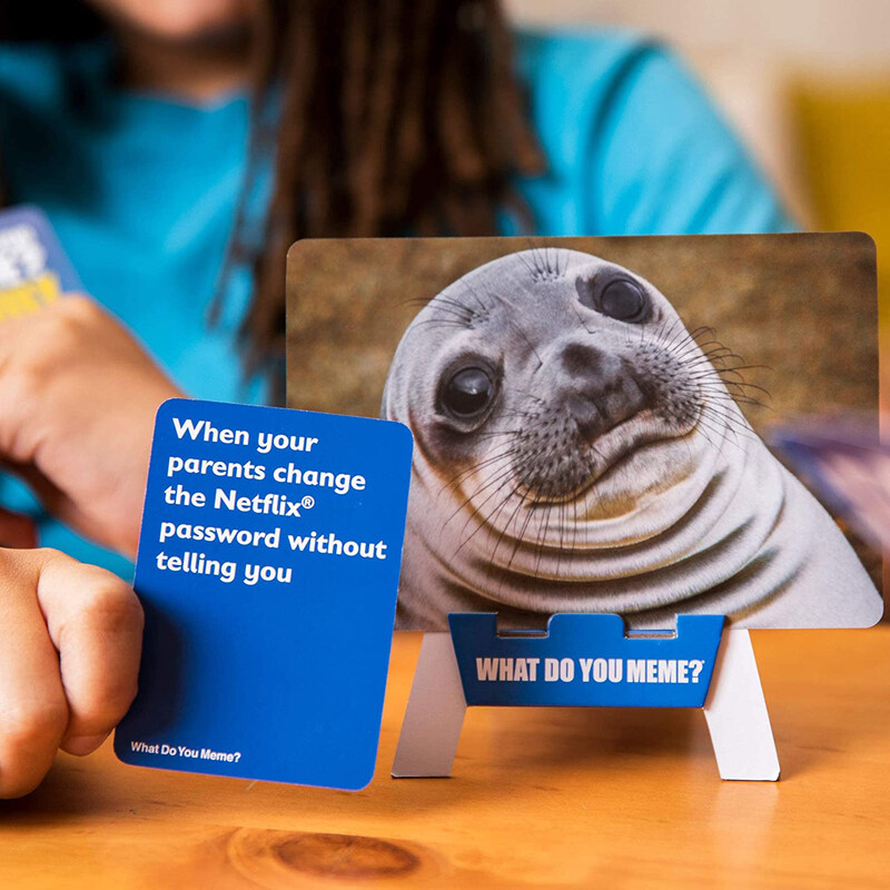 What Do You Meme Family Edition Card Game for Meme Lovers, Ages 8+, Multicolour