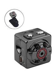 ديجي كاميرا مراقبة ميني 1080P DV شاحن فيديو، 12 ميجابكسل، أسود