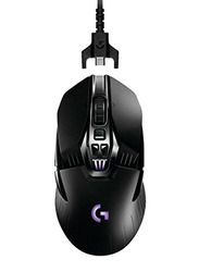 Logitech G900 Chaos Ambidextrous Spectrum Wired/Wireless Optical Gaming Mouse, Black