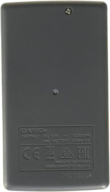 Casio HL-820VA-S-MH Portable Calculator, 8 Digits, Basic Operations