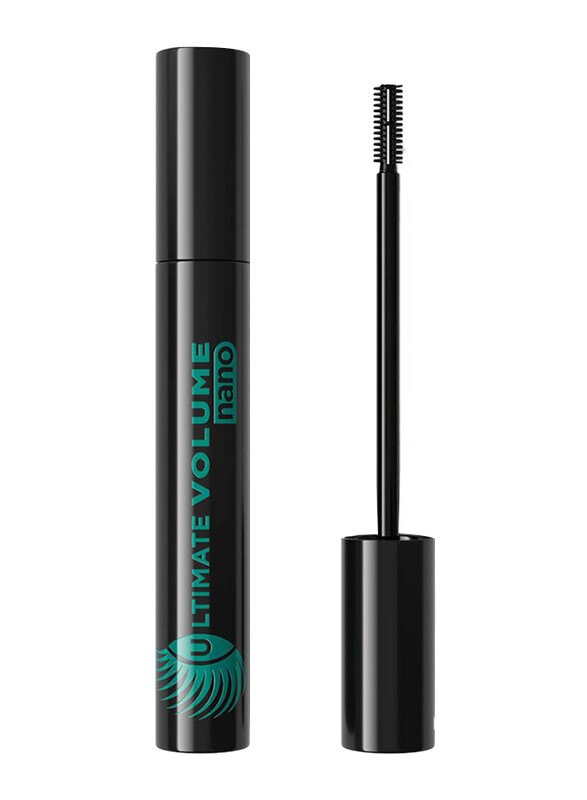 

Marcelle Ultimate Volume Nano Mascara, 0.25 fl oz, Dark Black, Black